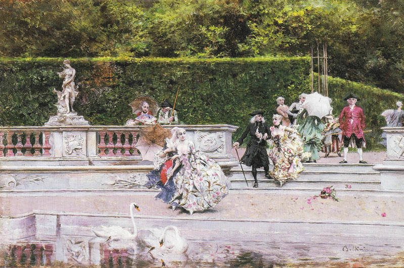 Galante scène - Giovanni Boldini