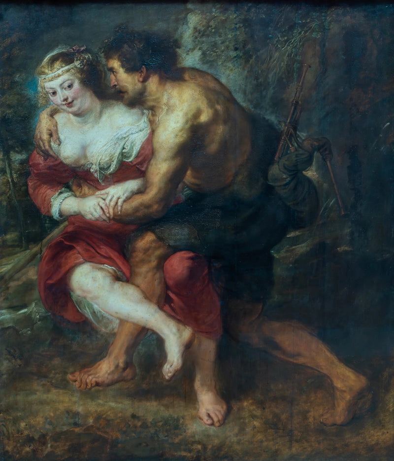 Pastorale scène (Corydon en Silvia) - Peter Paul Rubens