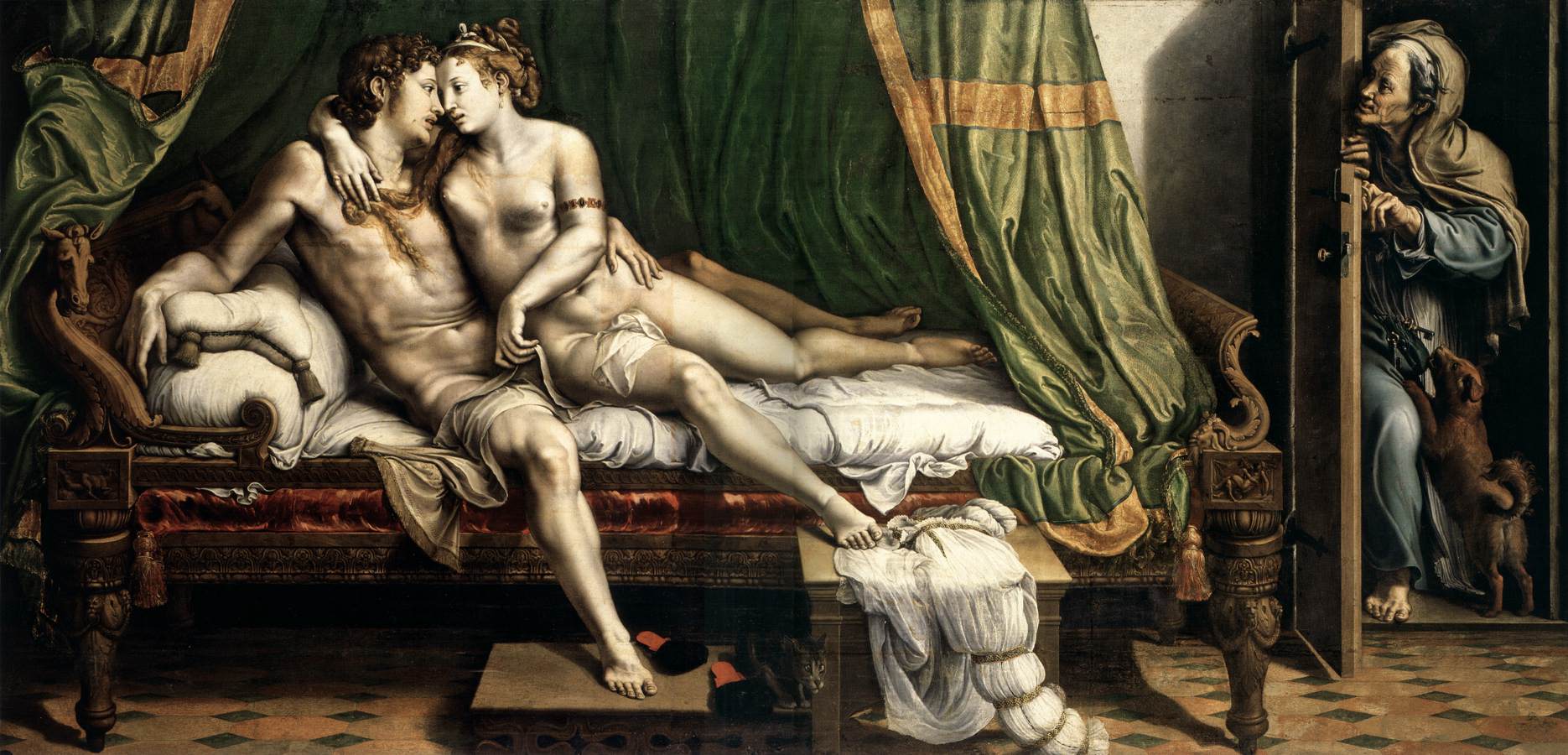 Scène romantique - Giulio Romano