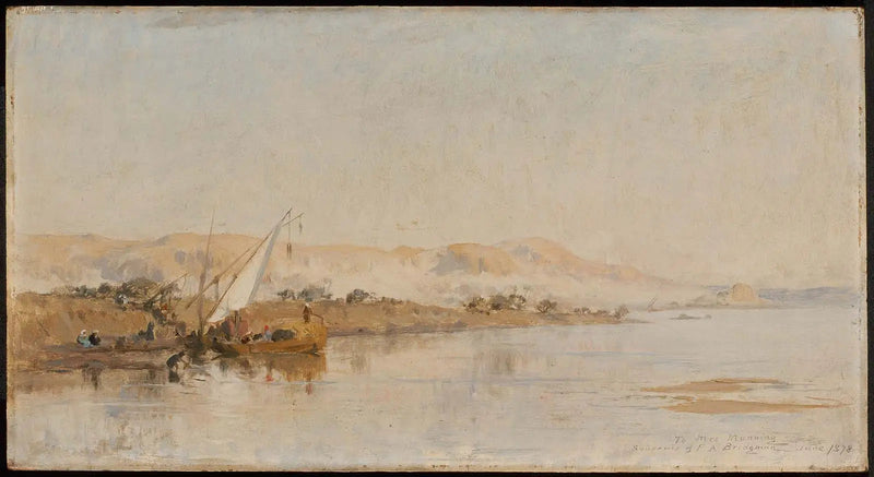 Scène op de Nijl - Frederick Arthur Bridgman

Source:
Scène sur le Nil - Frederick Arthur Bridgman