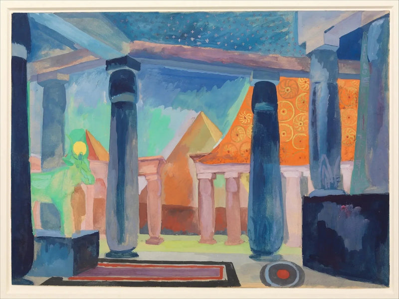 Scenografie voor Cleopatra - Robert Delaunay