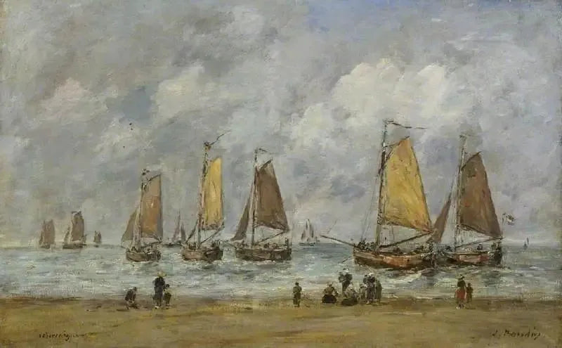 Scheveningen - Eugène Boudin