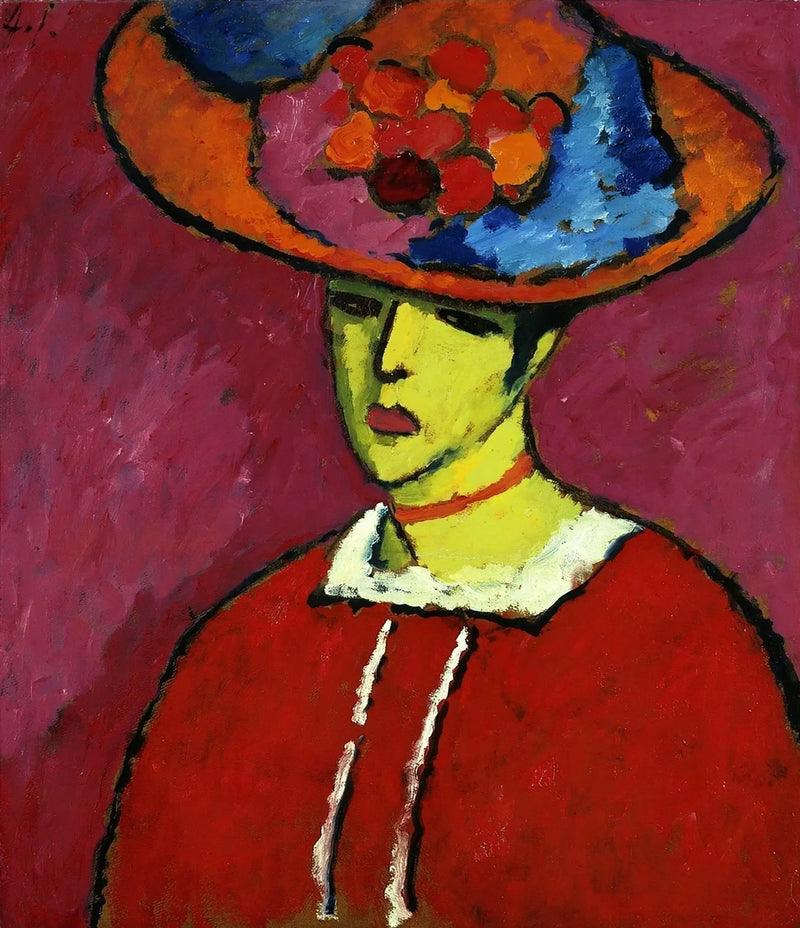 Schokko met brede hoed - Alexej von Jawlensky

Source:
Schokko avec chapeau à larges bords - Alexej von Jawlensky