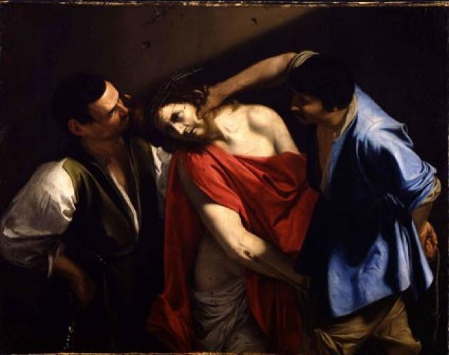 Lachen met Christus - Orazio Gentileschi