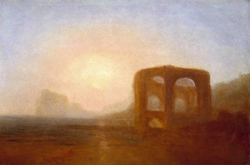 Zeekust met Ruïne, waarschijnlijk de Baai van Baiae - J. M. W. Turner