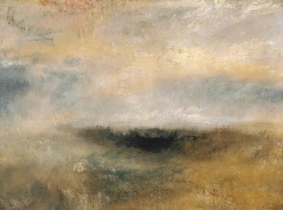 Zeegezicht met opkomende storm - J. M. W. Turner