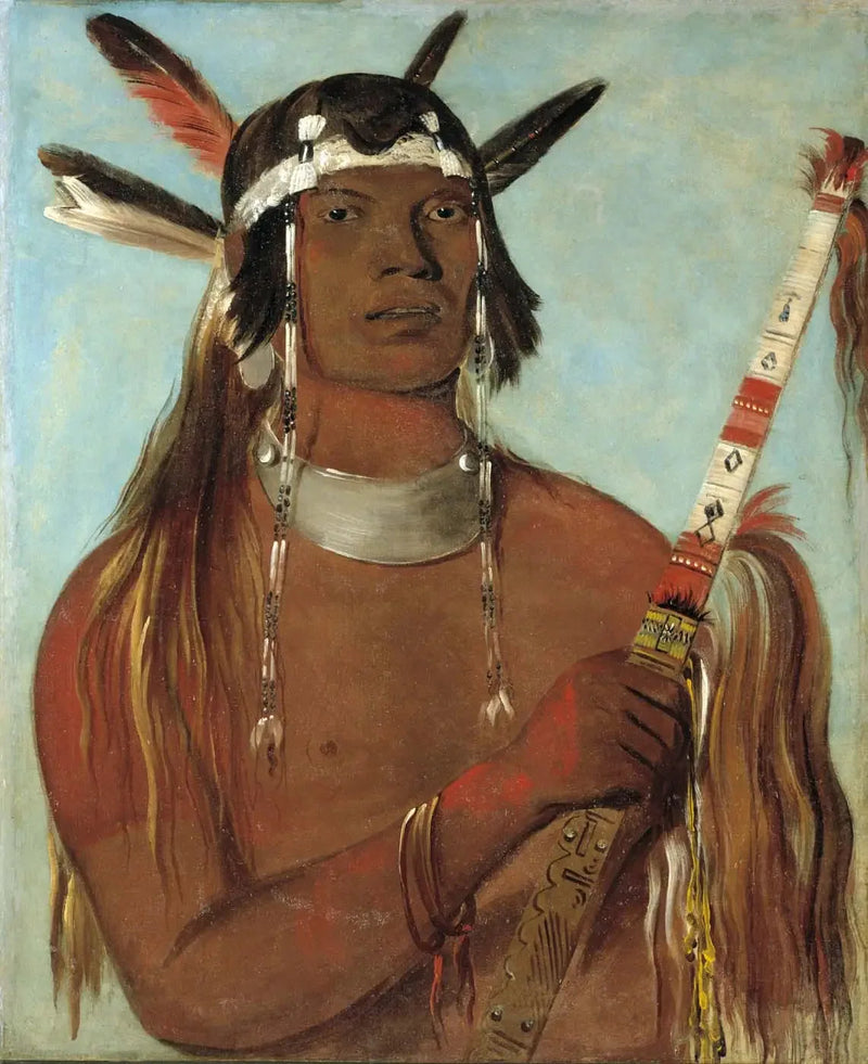 Seehk-hée-da, muisgekleurde veer, een erkende held - George Catlin

Source:
Seehk-hée-da, Plume couleur souris, un brave reconnu - George Catlin