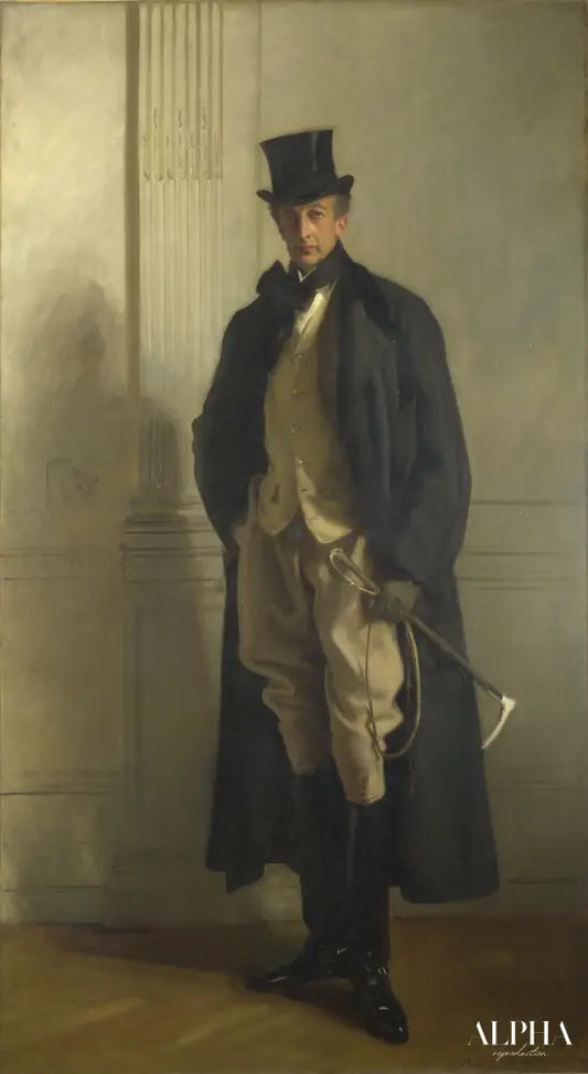 Seigneur Ribblesdale - John Singer Sargent - Reproductions de tableaux et peintures haut de gamme