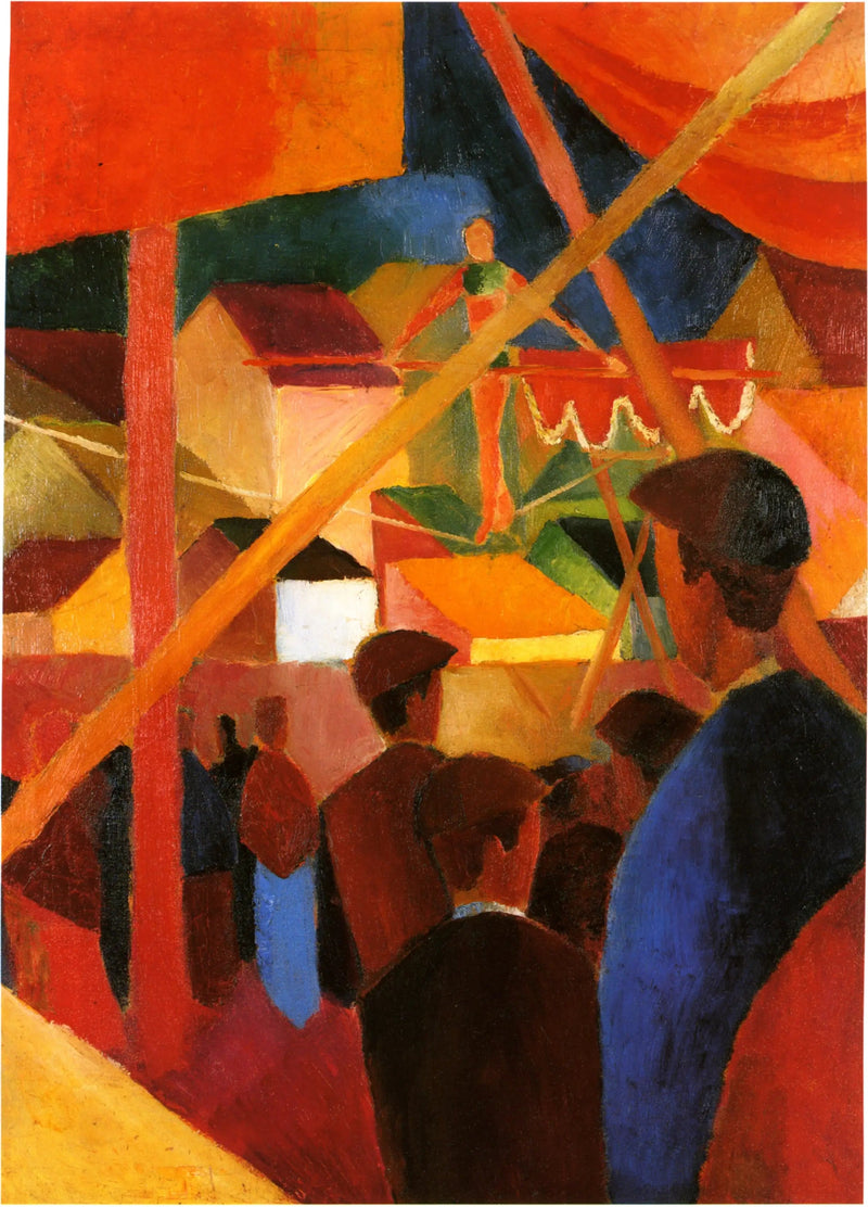 Touwdanser - August Macke