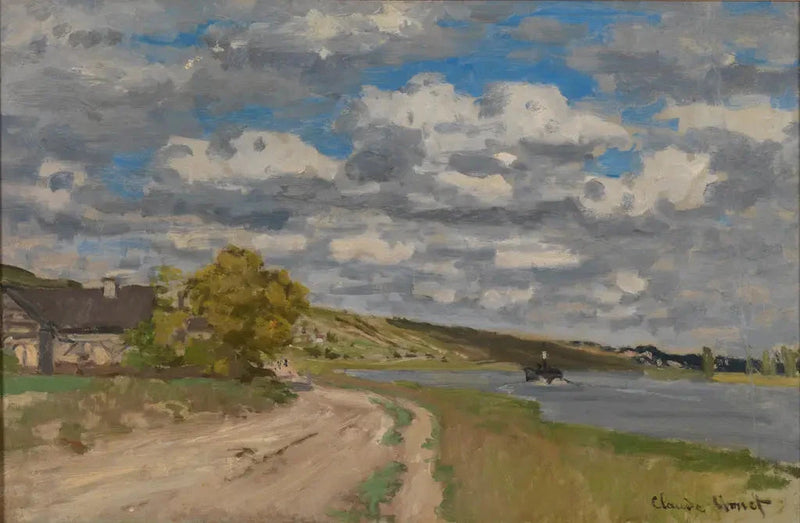 De Seine nabij de monding, Honfleur W115 - Claude Monet
