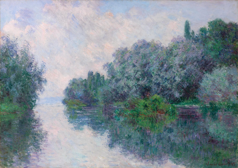 De Seine bij Giverny W1007 - Claude Monet