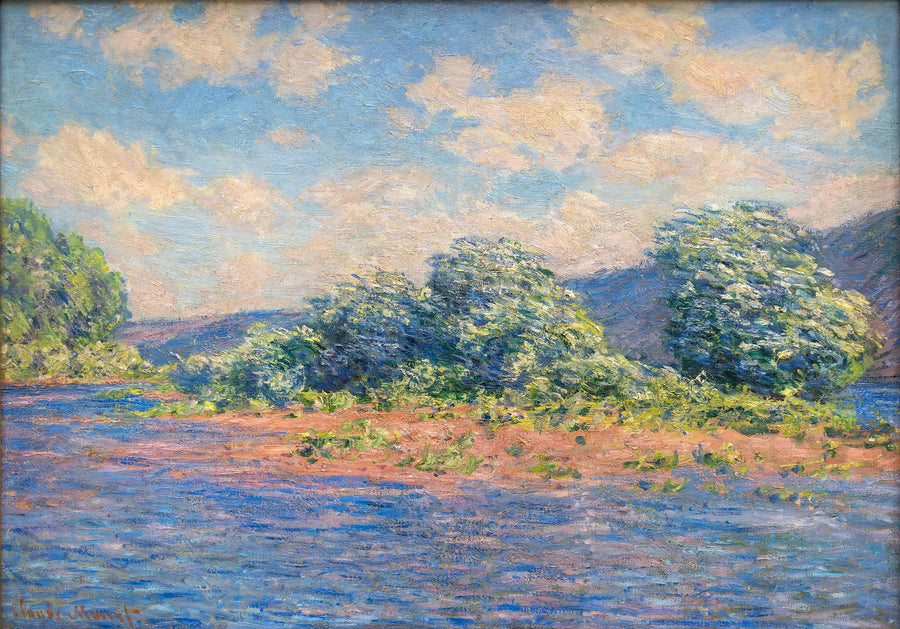 De Seine bij Port-Villez - Claude Monet