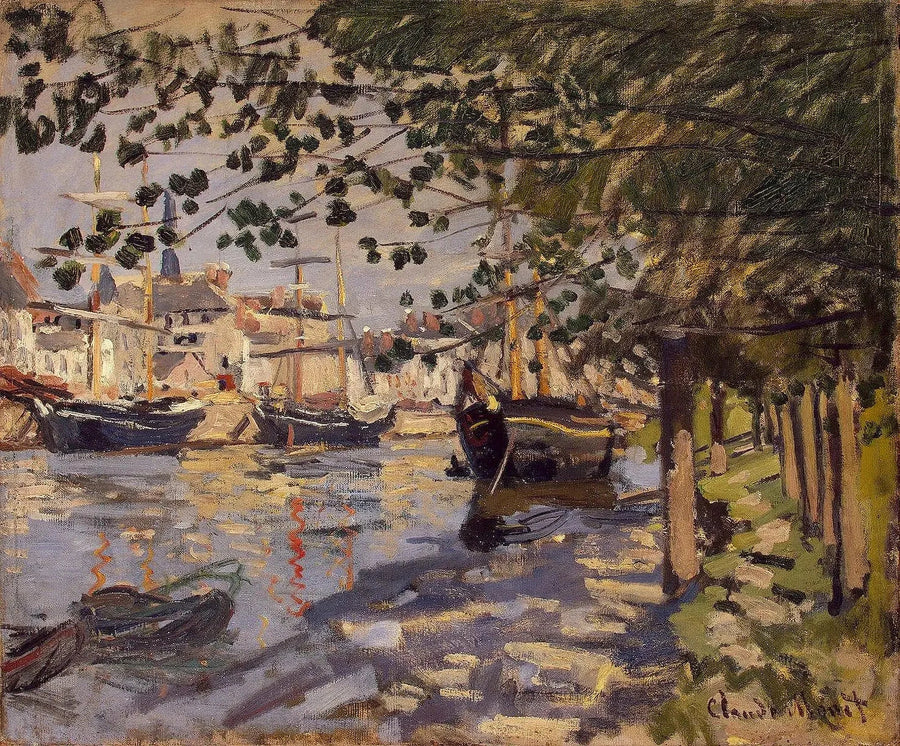 De Seine in Rouen W211 - Claude Monet