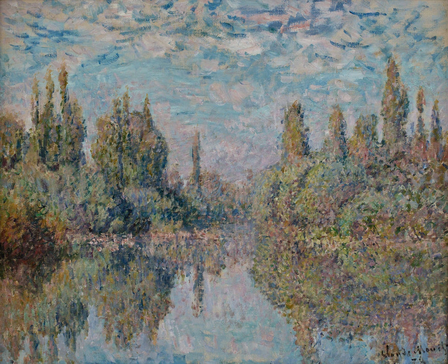 De Seine bij Vétheuil W481 - Claude Monet