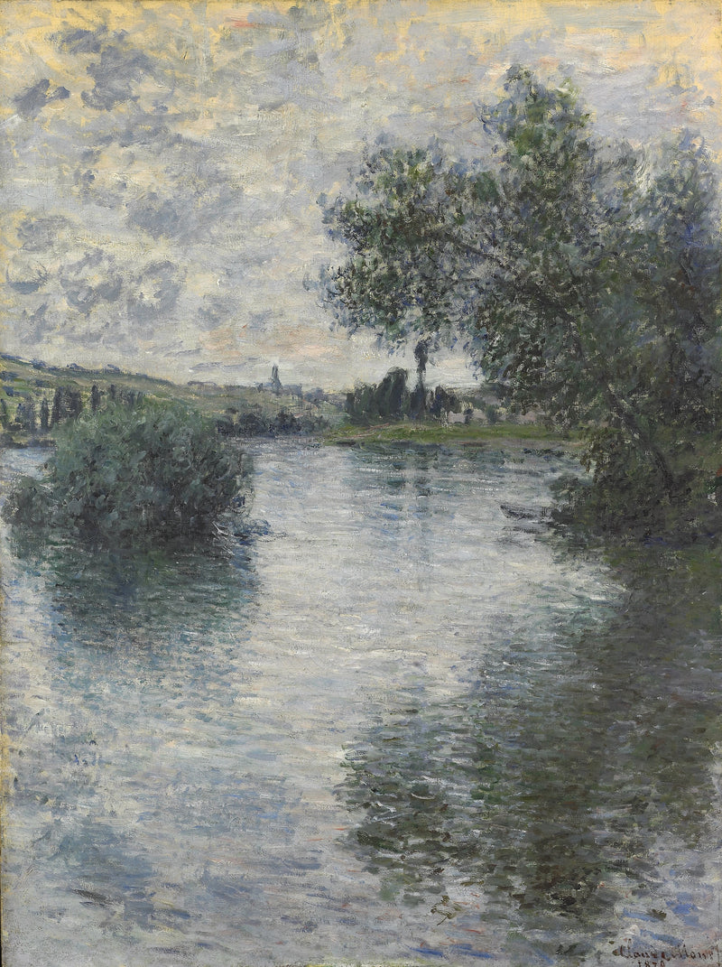 De Seine bij Vétheuil W537 - Claude Monet