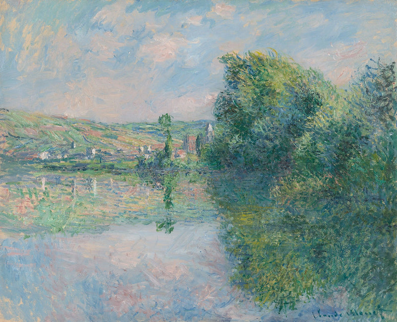 De Seine bij Vétheuil W610 - Claude Monet