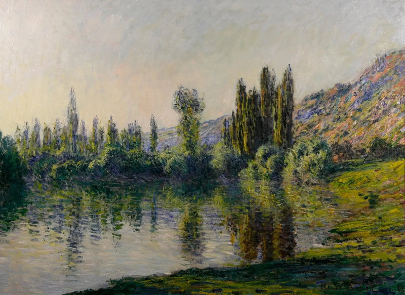 De Seine bij Vétheuil W673 - Claude Monet
