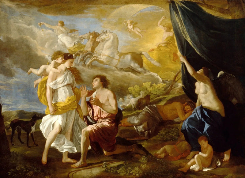 Selene en Endymion - Nicolas Poussin