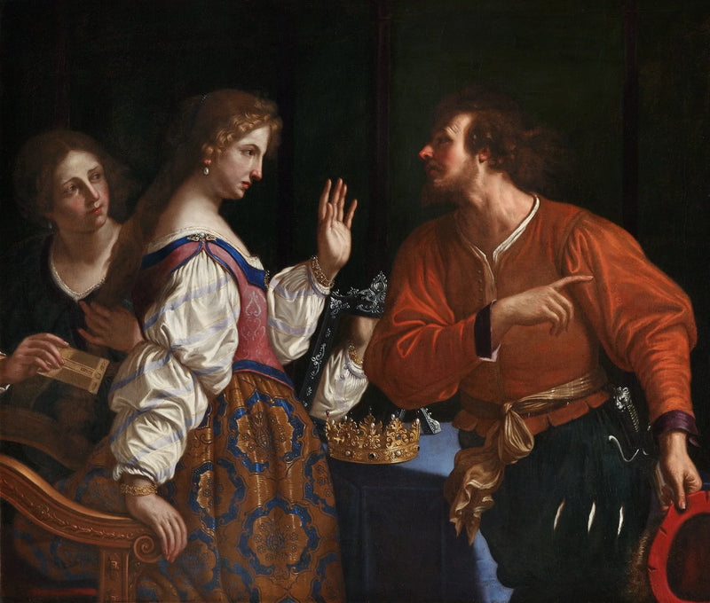 Sémiramis geroepen tot de wapens - Guercino