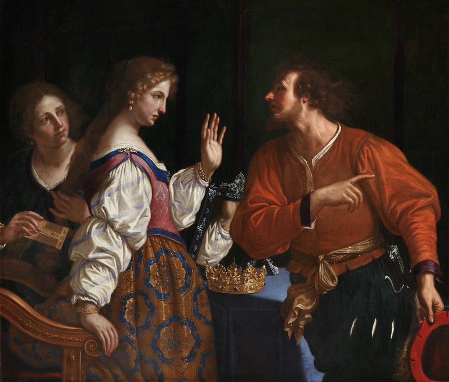 Sémiramis geroepen tot de wapens - Guercino