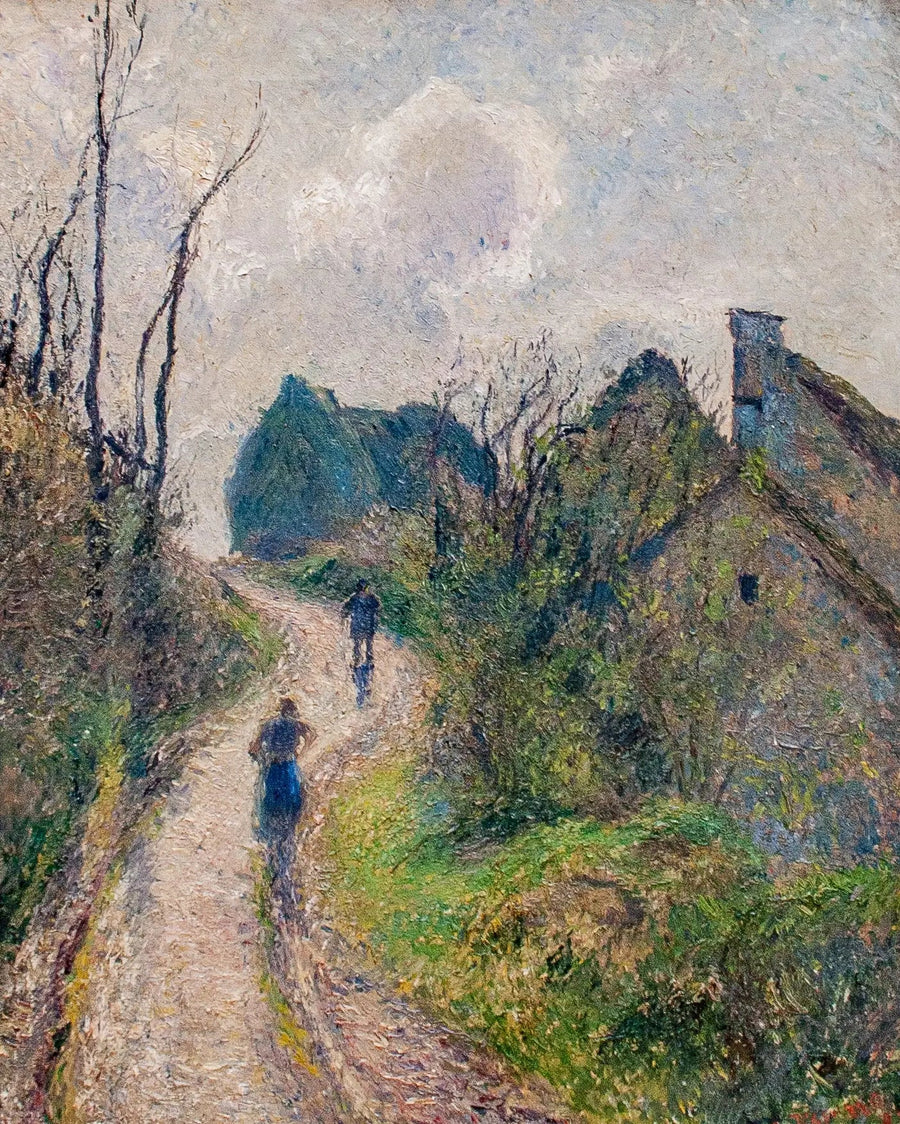 Pad van de Ravinière in Osny - Camille Pissarro