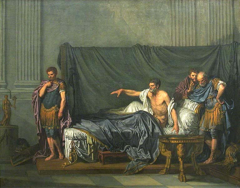 Septime Sévère en Caracalla - Jean-Baptiste Greuze