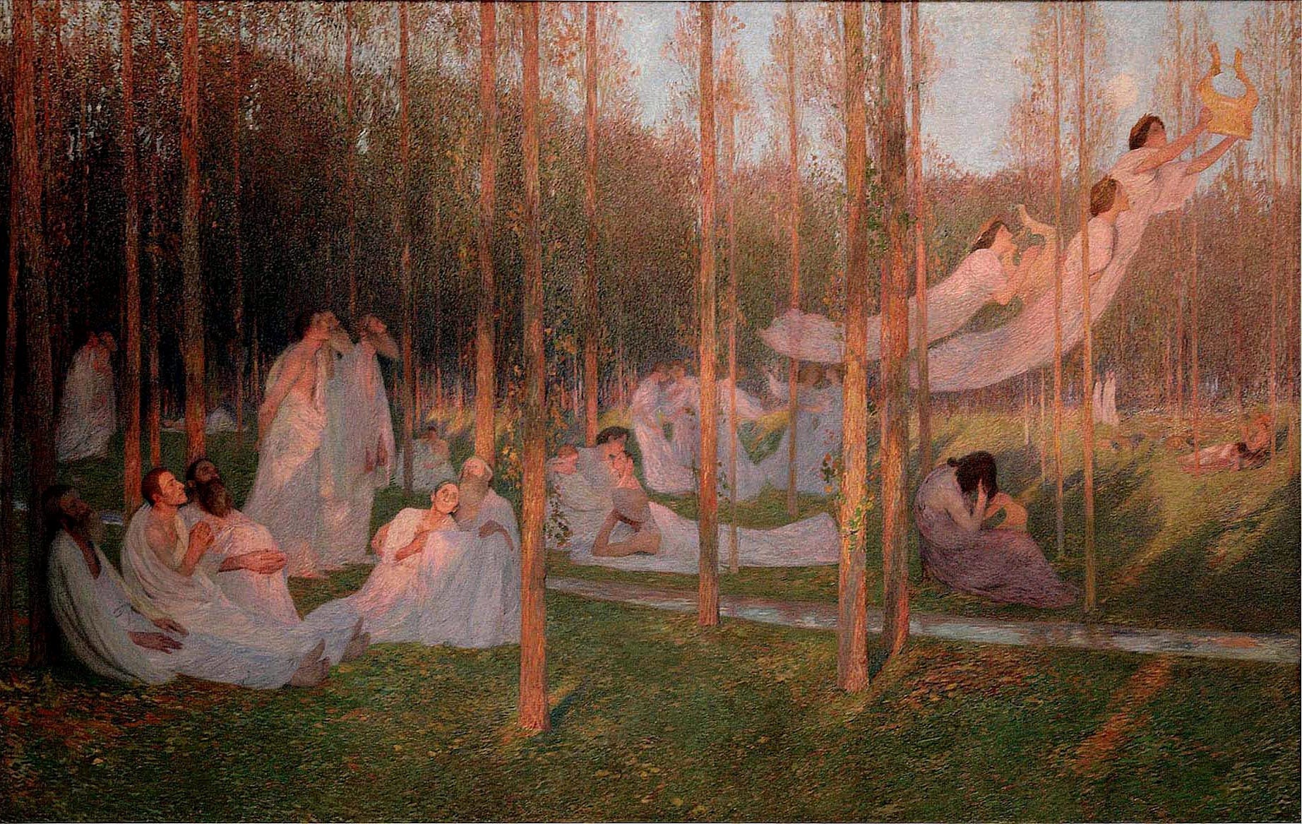 Sérénité - Henri-Jean Guillaume Martin image 1 reproduction réalisée par Alpha Reproduction