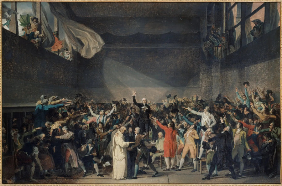 Eed van de Jeu de Paume, 20 juni 1789 - Jacques-Louis David