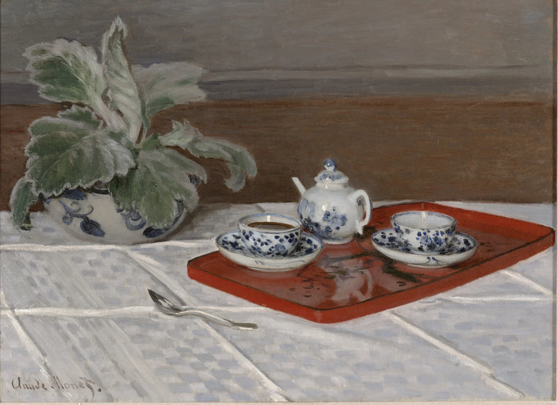 Het W244 theeservies - Claude Monet