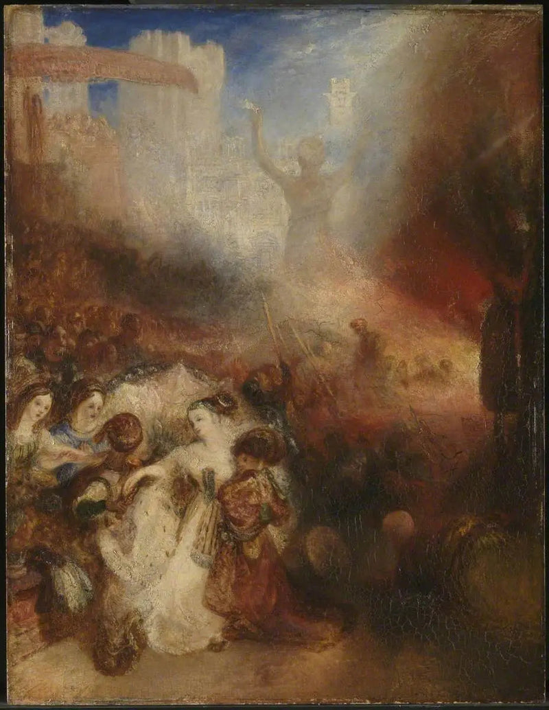 Sadrach, Mesach en Abednego in de Brandende Vuuroven - J. M. W. Turner