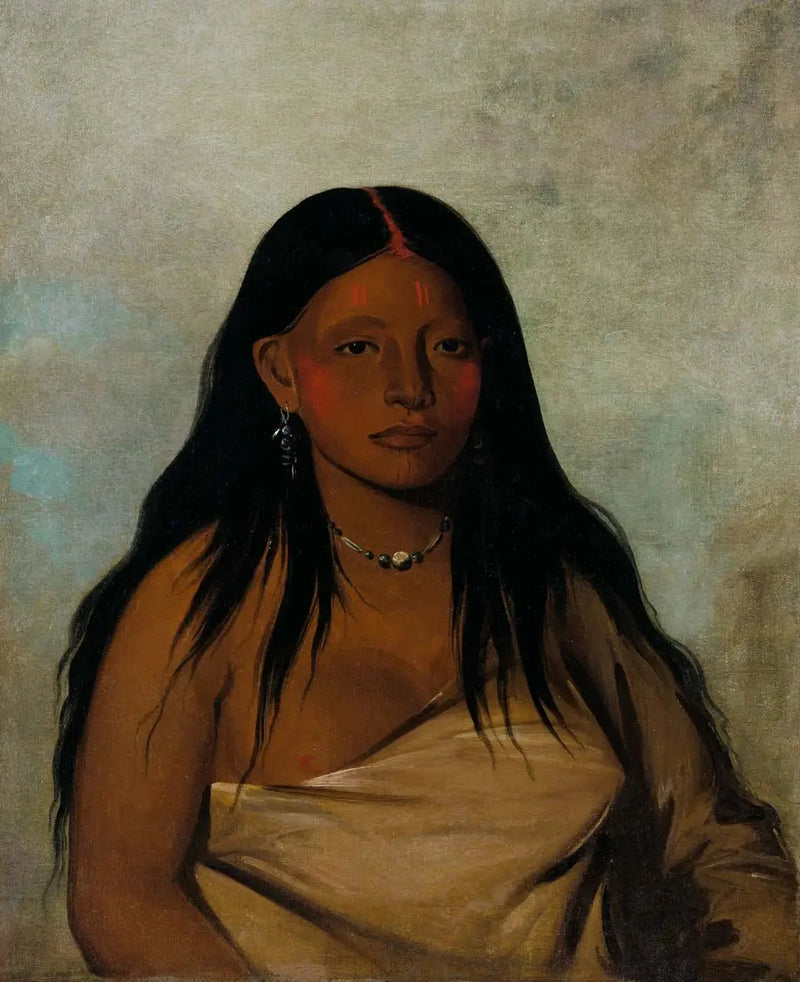 She-de-ah, Wild Sage, een vrouw uit Wichita - George Catlin

Source:
She-de-ah, Wild Sage, une femme Wichita - George Catlin