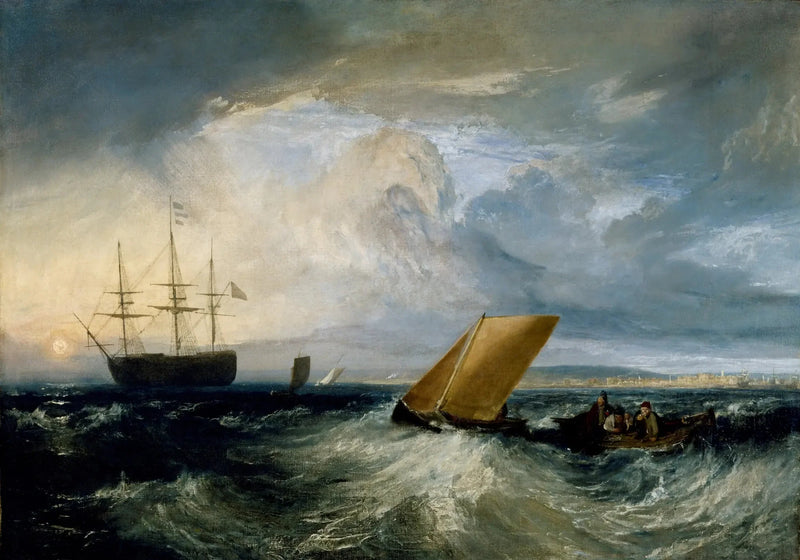 Sheerness gezien vanaf de Nore - J. M. W. Turner