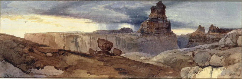 Shin-Au-Av-Tu-Weap (Aarde van God), Canyon van de Colorado. Utah Ter. - Thomas Moran

Source:
Shin-Au-Av-Tu-Weap (Terre de Dieu), Canyon du Colorado. Utah Ter. - Thomas Moran