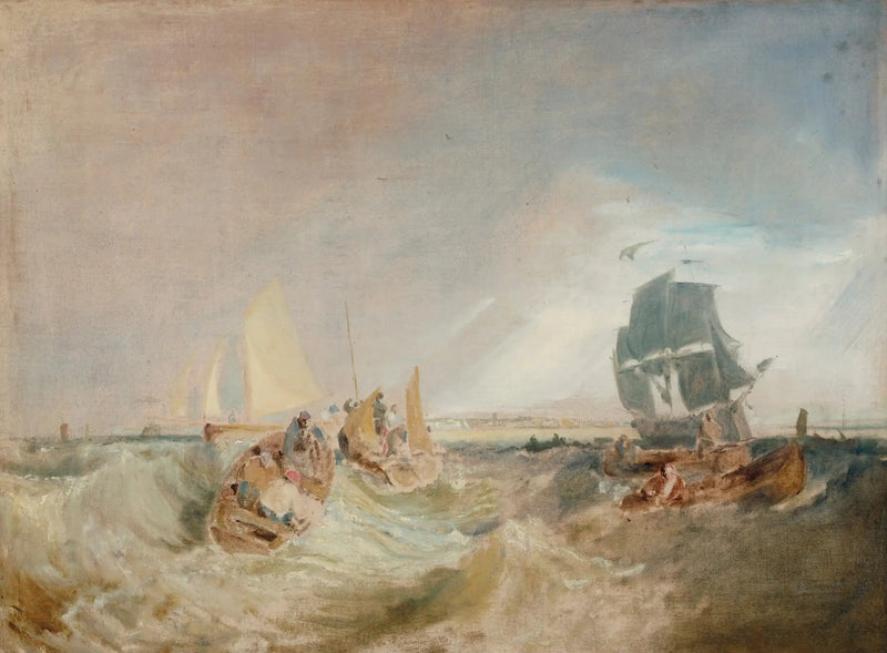 Verzendingen aan de monding van de Theems - J. M. W. Turner