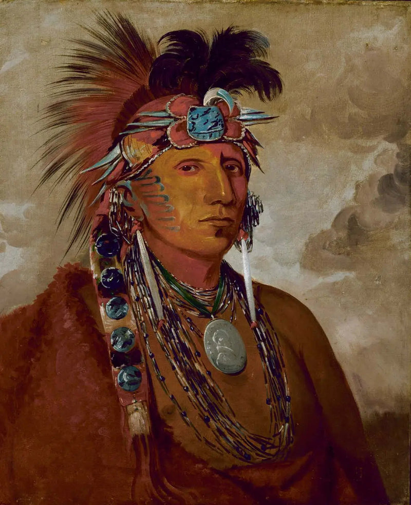 Shó-me-kós-see, De wolf, een chef - George Catlin

Source:
Shó-me-kós-see, Le loup, un chef - George Catlin