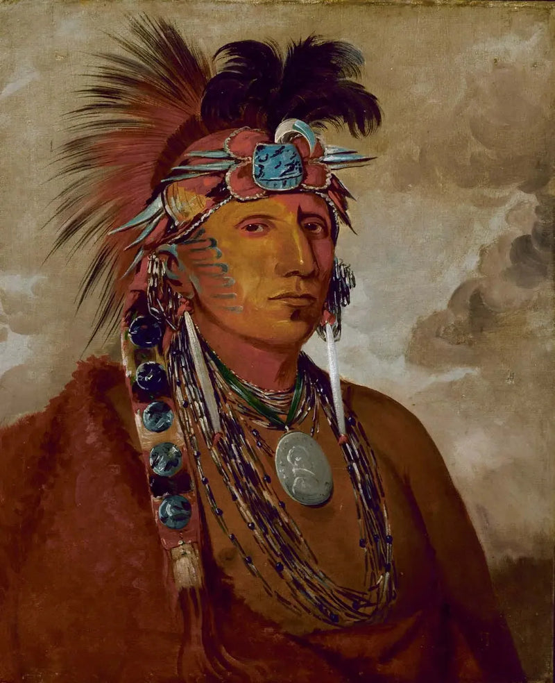 Shó-me-kós-see, De wolf, een chef - George Catlin

Source:
Shó-me-kós-see, Le loup, un chef - George Catlin