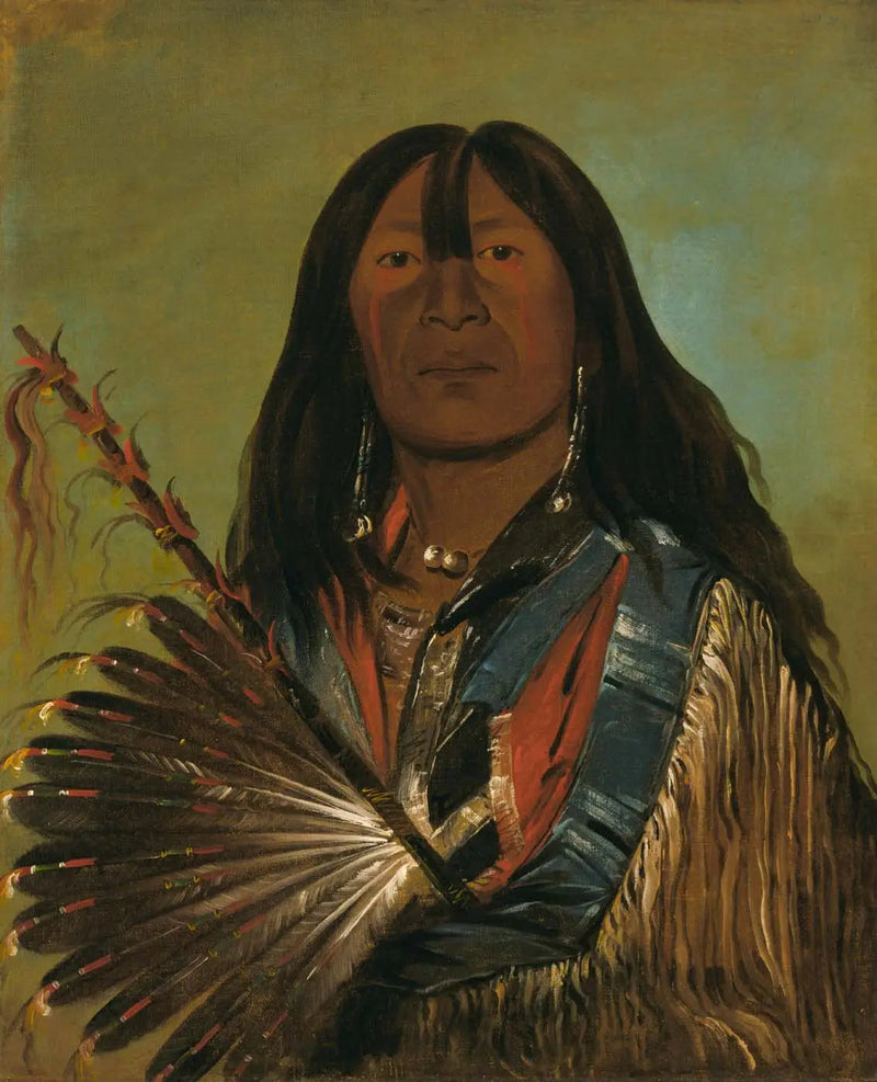Shón-ka, de hond, leider van de bende van de Bad Arrow Points - George Catlin

Source:
Shón-ka, le chien, chef de la bande des Bad Arrow Points - George Catlin