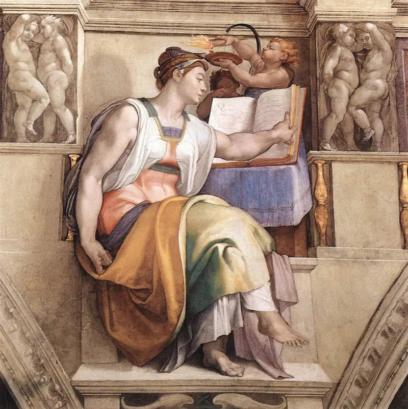 Sibylle van Erythrea - Michelangelo