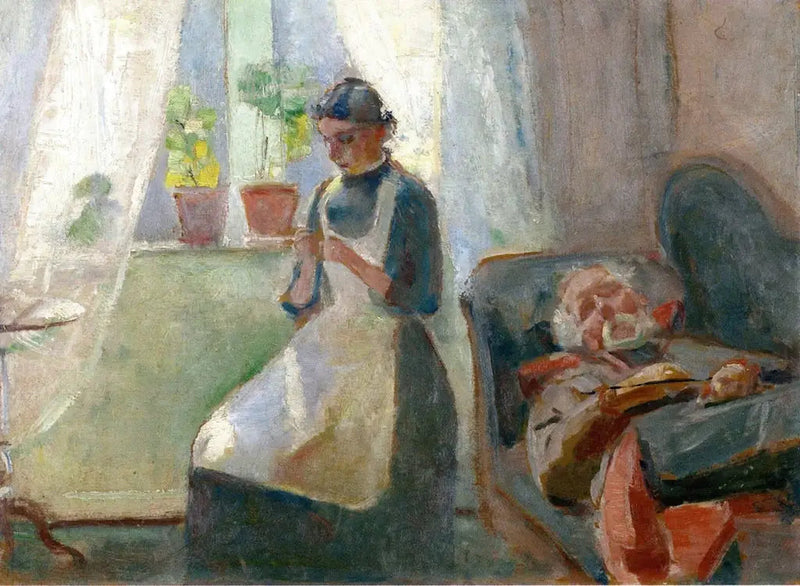 Middagslaapje - Edvard Munch