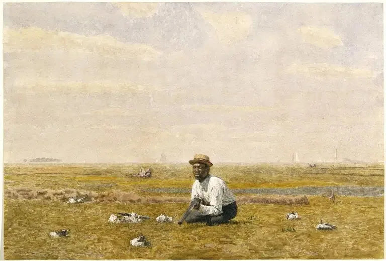 Fluitje voor de regenhoen - Thomas Eakins

Source:
Sifflement pour le pluvier - Thomas Eakins