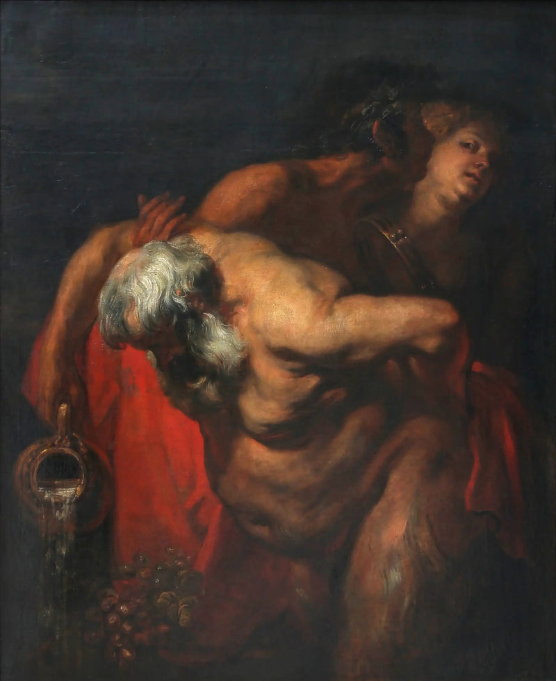 Silène dronken ondersteund door een faun en een bacchante - Antoine van Dyck

Source:
Silène ivre soutenue par un faune et une bacchante - Antoine van Dyck