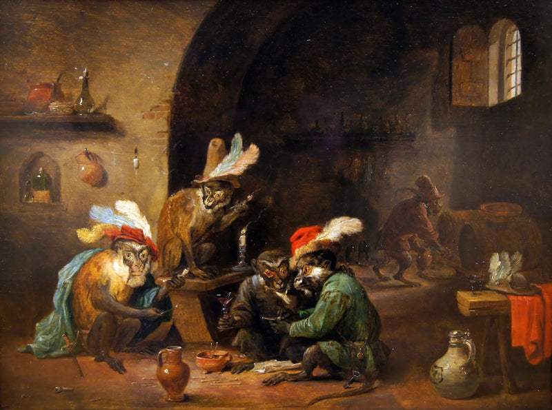 Rookende apen - David Teniers de Jonge

Source:
Singes fumants - David Teniers le Jeune