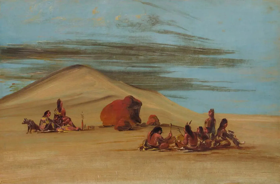 Sioux en aanbidding bij de Rode Rots - George Catlin

Source:
Sioux en adoration aux Red Boulders - George Catlin