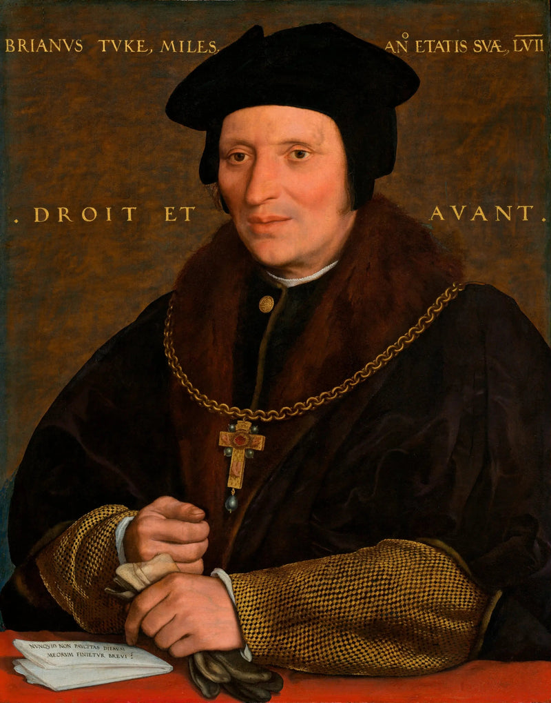 Sir Brian Tuke - Hans Holbein de Jonge

Source:
Sir Brian Tuke - Hans Holbein le Jeune