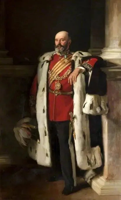 Sir David Richmond (1843–1908), Lord Provost van Glasgow (1896–1899) - John Singer Sargent