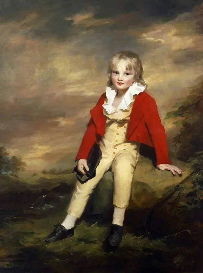 Sir George Sinclair d'Ulbster (1790–1868), kind - Henry Raeburn