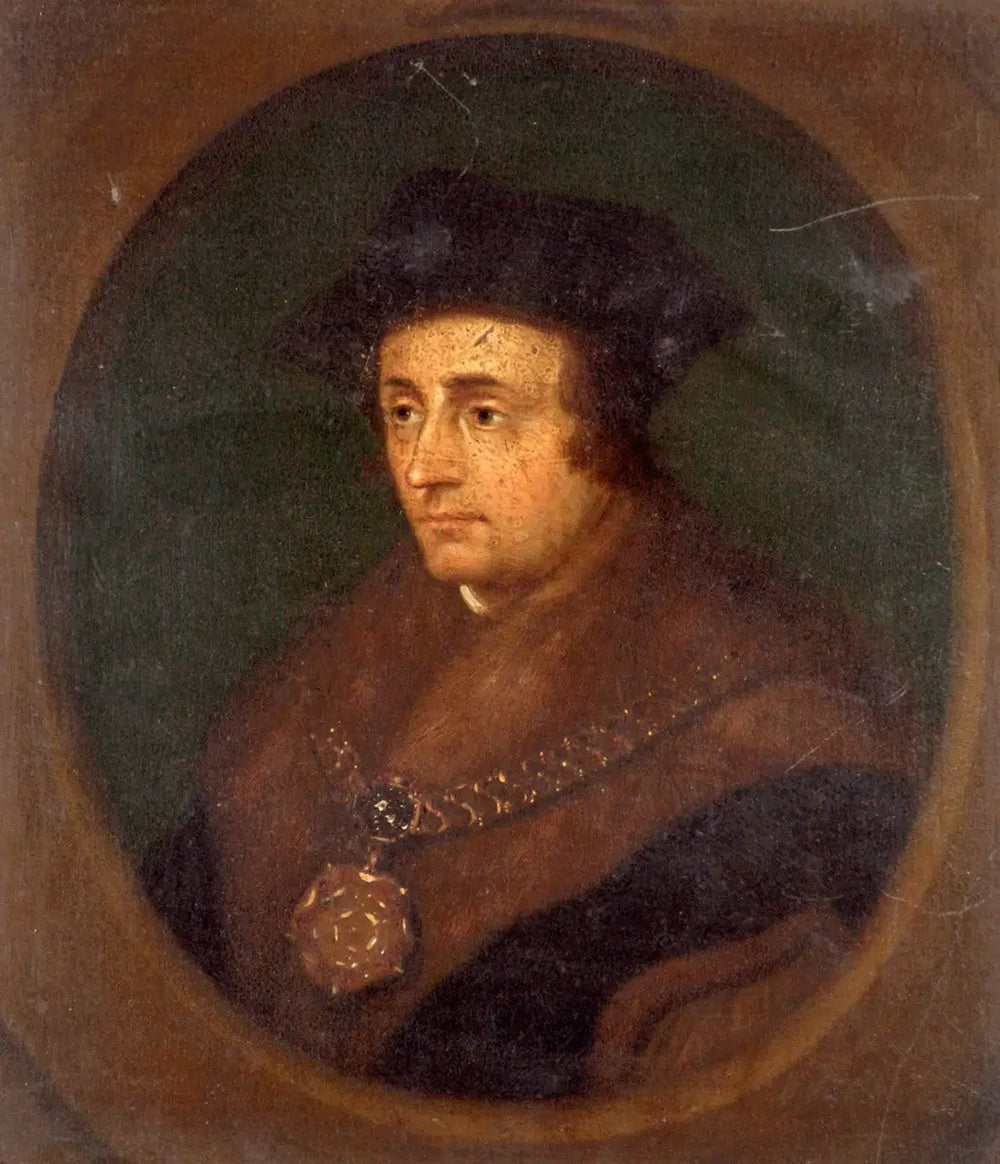 Sir Thomas More (1478–1535) - Hans Holbein le Jeune image 1 reproduction artisanale de tableau
