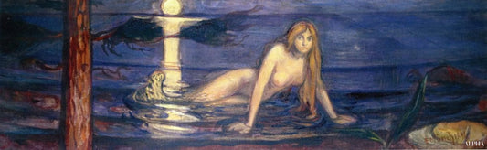 Sirène - Edvard Munch - Reproductions de tableaux et peintures haut de gamme