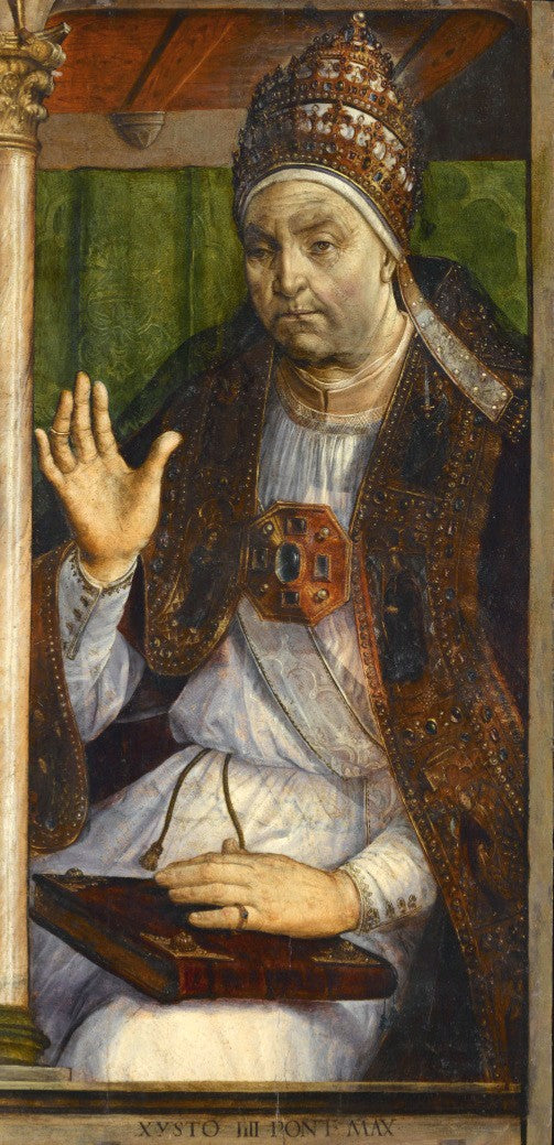 Sixte IV (1414-1484), paus - Pedro Berruguete