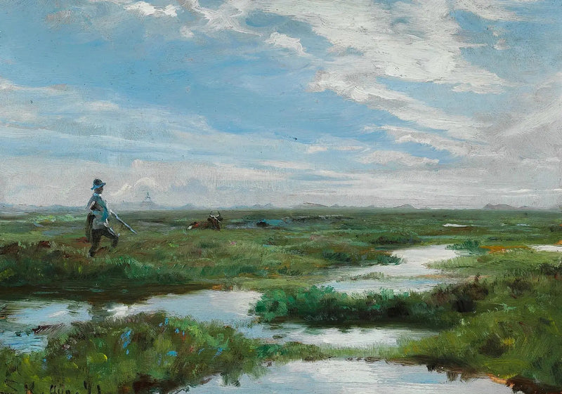 Skagen Heath nabij Brovandene - Peder Severin Krøyer